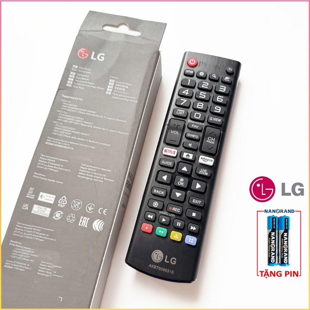 Điều Khiển TV LG đa năng sử dụng tất cả tv của hãng LG tất cả các series - thay thế loại giọng nói tv LG