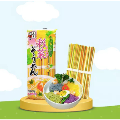 mì somen lạnh rau củ 320g _ Nhật Bản