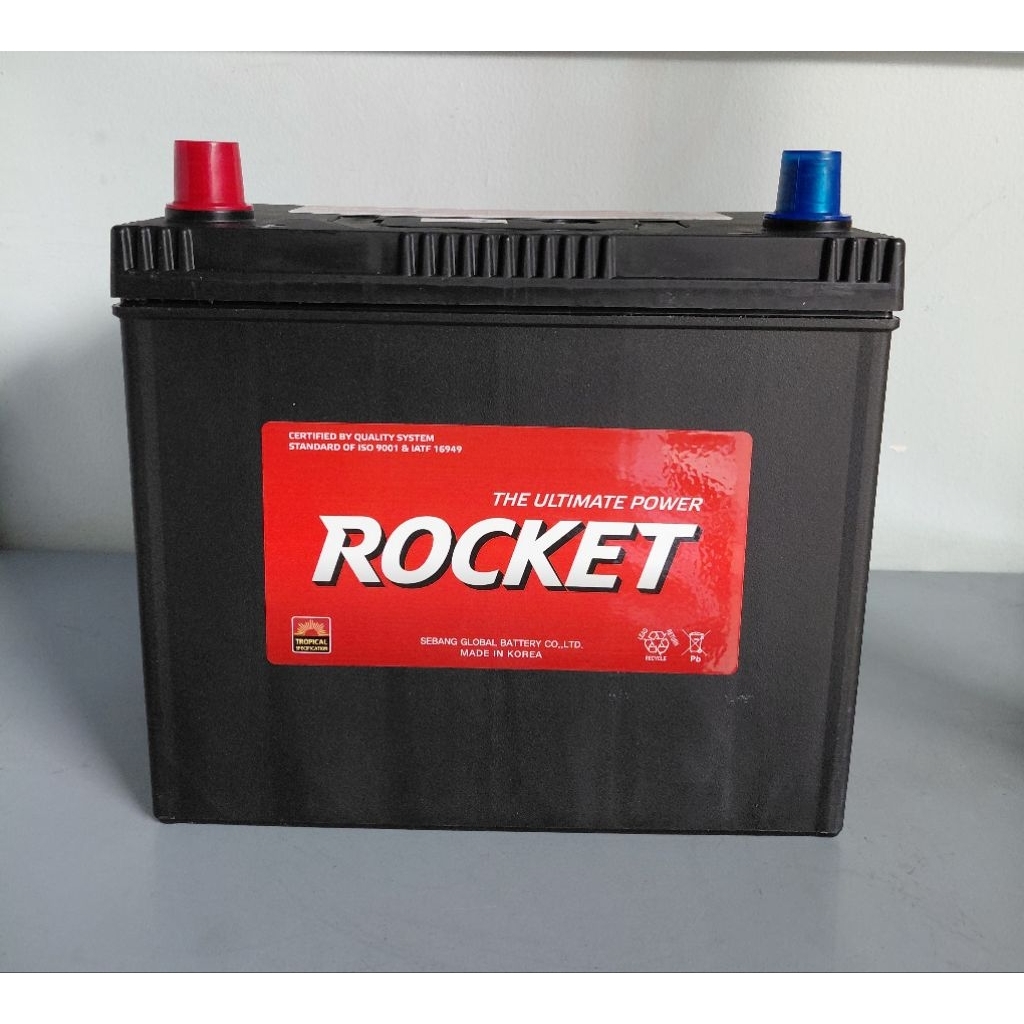 Bình ắc quy 12v khô Rocket SMF65B24RS 50ah, cho xe điện vinfat vf8, vf9, vf6, vf7, vf5, vfe34