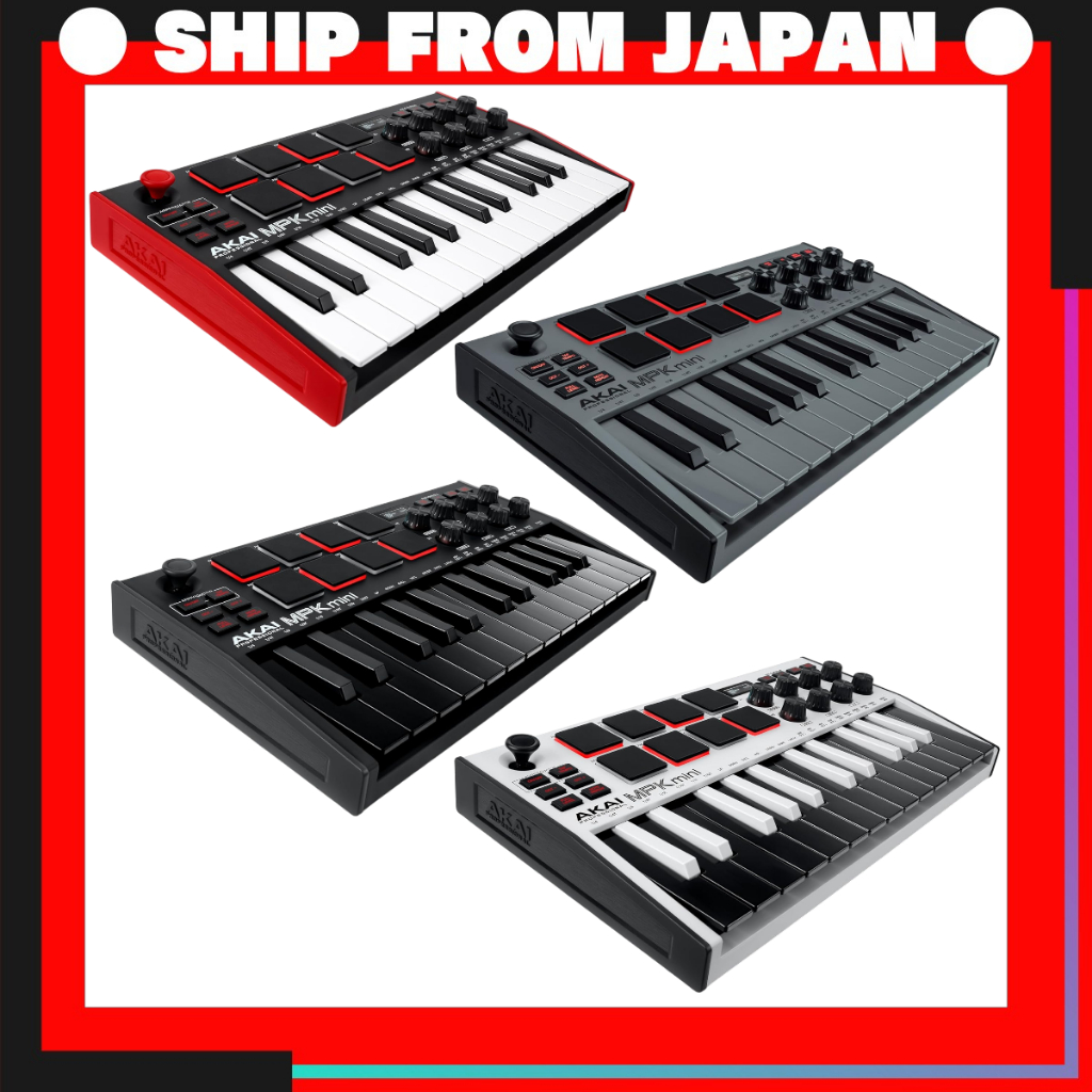 AKAI Professional MPK Mini MK3 – Bàn Phím MIDI 25 Phím Nhỏ Gọn [Ship Từ Nhật Bản]