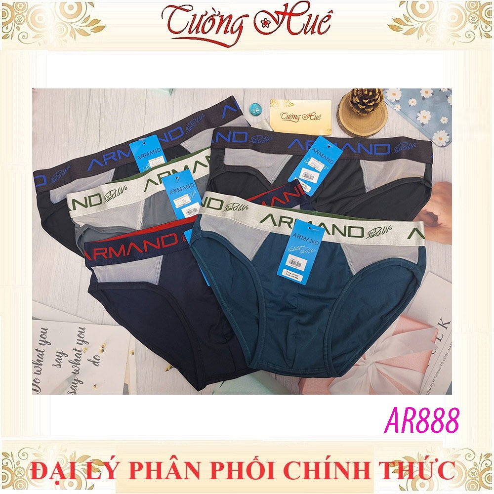 Quần lót nam Armand AR888 thun lạnh lưng bảng vừa phối lưới.