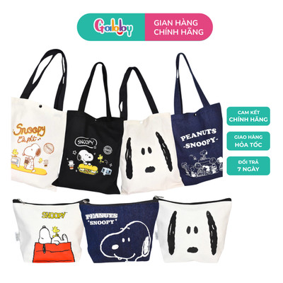 Túi Tote In Hình Snoopy Đáng Yêu