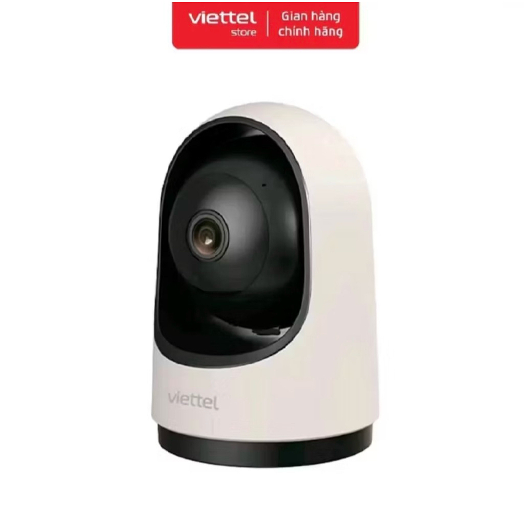 CAMERA VIETTEL HC24 – AN NINH CHUẨN 3MP, XOAY 360°( lưu bằng iclou k cần thẻ nhớ)