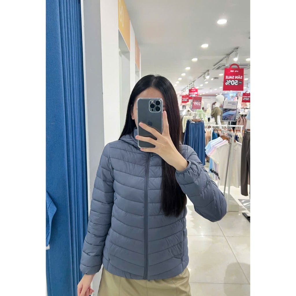  Áo khoác phao nữ 4S YODY siêu nhẹ có mũ form ôm nhẹ nhàng giữ ấm tốt cản bụi WCPJ25F037 | BigBuy360 - bigbuy360.vn