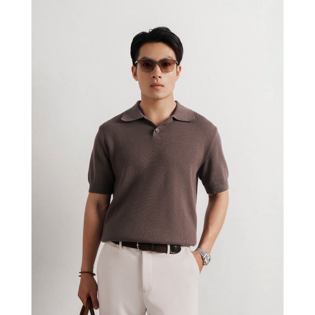 Áo Polo Nam Dệt Kim Tay Ngắn Form Fitted - Routine 10F25KNI003