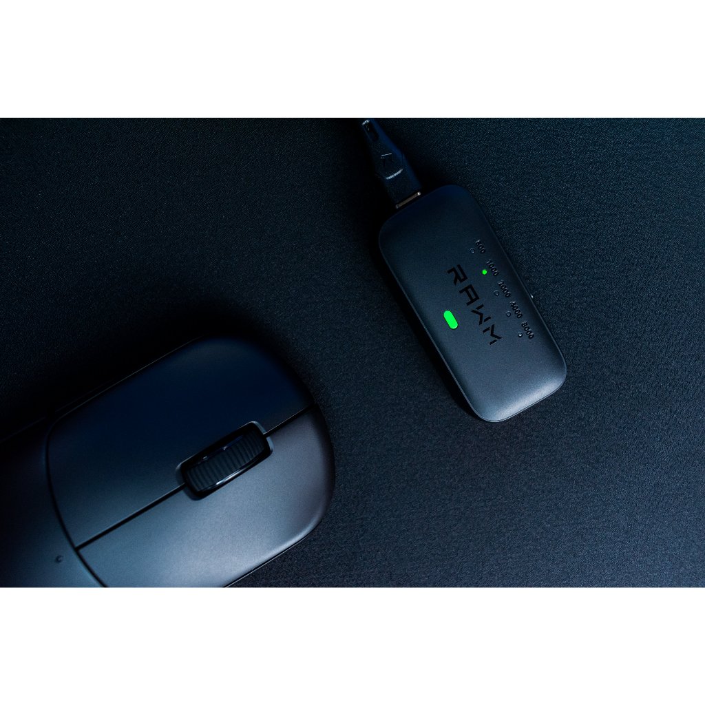 (Creed2) Chuột không dây Gaming RAWM Leviathan V4 Wireless Esports Mouse 2.4G/Wired Connection 55g P
