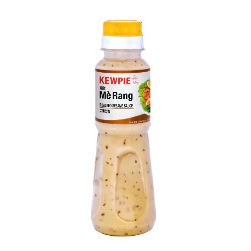NƯỚC CHẤM XỐT MÈ RANG KEWPIE CHAI 180ML/ SỐT MÈ RANG KEWPIE