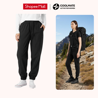  Quần Jogger Thể Thao ExDry Unisex Nữ Nam Form rộng leo núi cắm trại chạy bộ địa hình trail - Coolmate Active For Women 