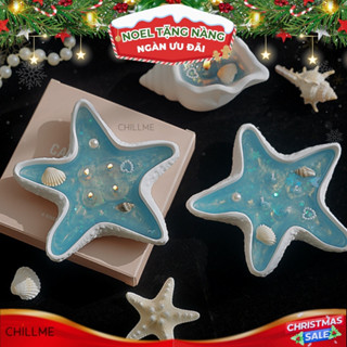  Nến thơm ngôi sao biển Chillme đại dương quà tặng decor lấp lánh thư giãn dễ thương 