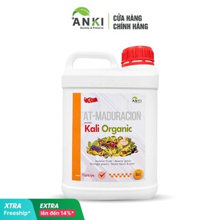  Phân bón Kali hữu cơ nhập Châu Âu Can 5 lít- Dưỡng cây nuôi trái ngọt tự nhiên nặng ký lên cơm lên màu,... 