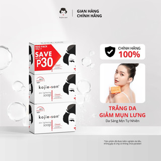 Set 3 cục xà bông trắng da, giảm mụn lưng Kojie.San Philippine