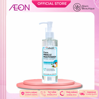 Dầu súc miệng Coco Miracle Mouthwash Coboté 200ML Glam Beautique