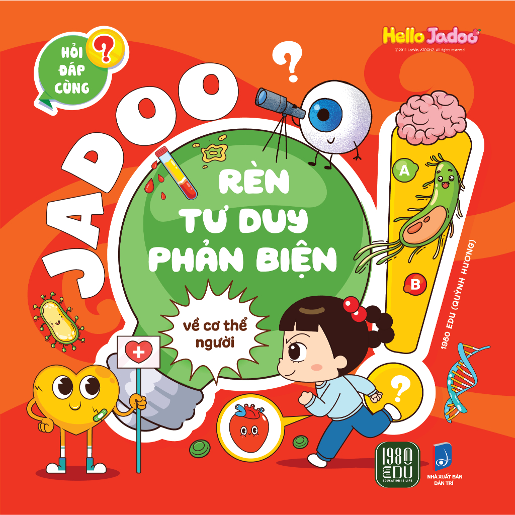 Sách - Jadoo Rèn Luyện Tư Duy Phản Biện (1980 Books Store)