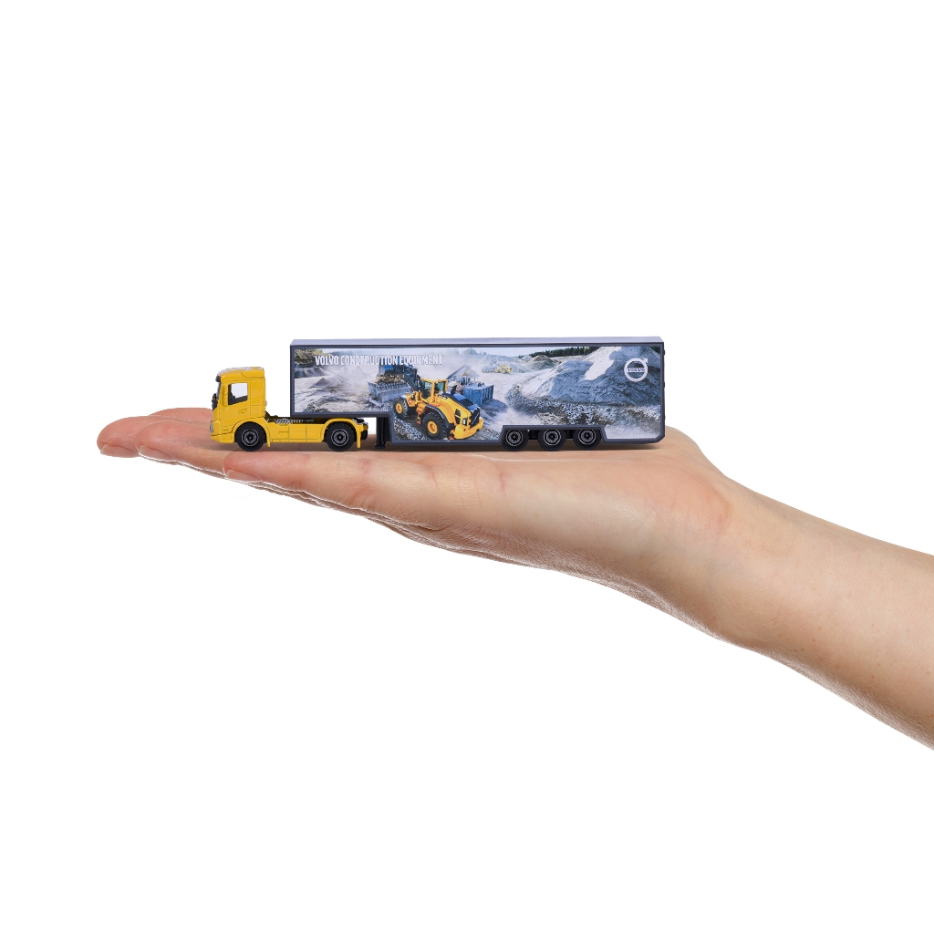 Đồ Chơi Xe Mô Hình MAJORETTE Volvo Construction Transporter 8503103000 Diecast Model - Simba Toys Vi