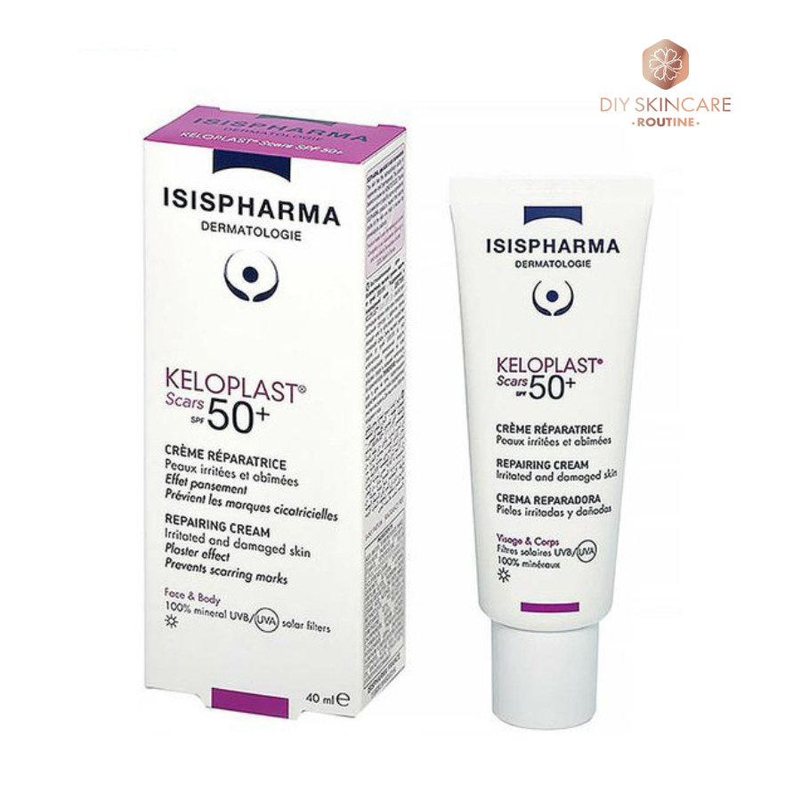 Kem Hỗ Trợ Giảm Tạo Sẹo Lồi, Sẹo Thâm ISIS PHARMA KELOPLAST Scars SPF50+ 40ml