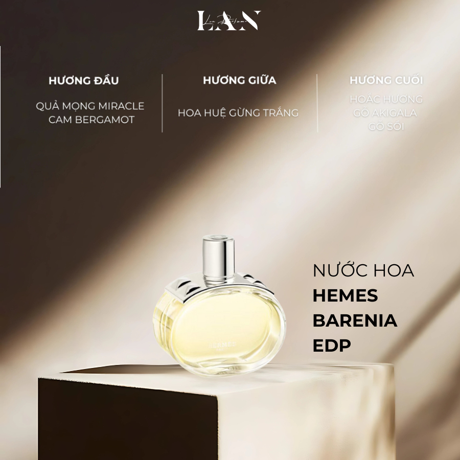[LAN] Nước hoa Nữ Hemes Barenia EDP 100ml Fullbox