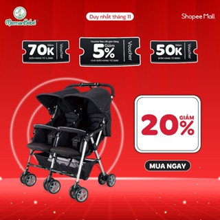   MamanBébé chính hãng  Xe đẩy đôi Spazio Duo Combi 
