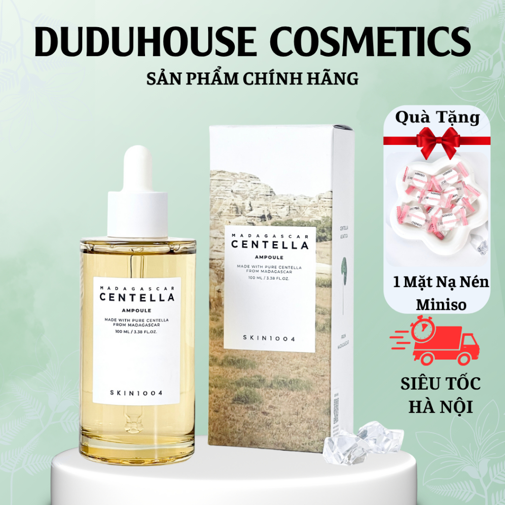 Serum Rau Má Skin1004 Madagascar Centella Asiatica Ampoule Làm Dịu Và Phục Hồi Da 100ml Duduhouse