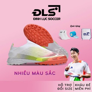  Giày Bóng Đá F50 Elite Laceless ĐINH LỰC SOCCER Lưỡi Gà Liền Đế TF Bám Sân Upper Mềm Đệm Êm Ái 