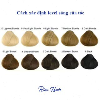 Thuốc Nhuộm Tóc Màu Cam Đỏ - Risu Hair.