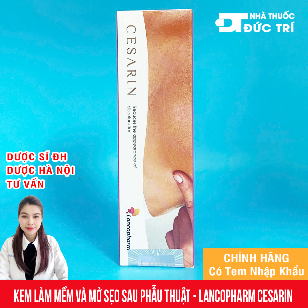 Kem bôi Cesarin Ointment Lancopharm hỗ trợ làm mờ vết sẹo sau phẫu thuật 30g