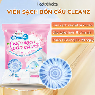  Viên sạch bồn cầu CleanZ viên thả bồn cầu sạch khuẩn tẩy sạch mảng bám khử mùi diệt vi khuẩn toilet 