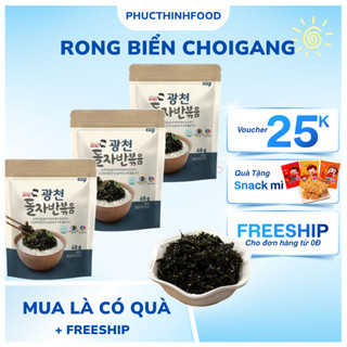   HÀNG MỚI  Combo 3 Gói Rong biển Trộn Cơm Captain Lee Vị Truyền Thống 40g - Rong Biển Ăn Vặt 