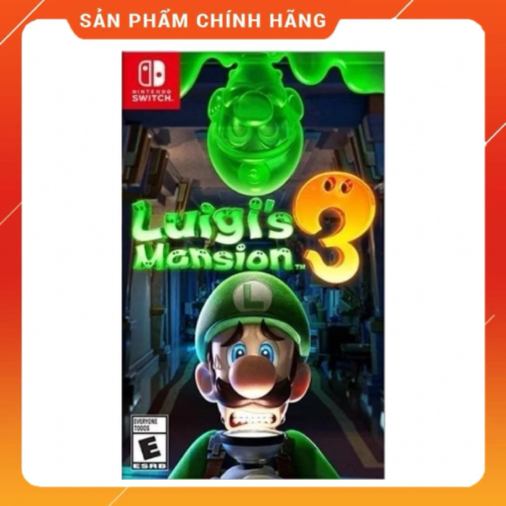 Băng game Nintendo Switch Luigi's Mansion 3