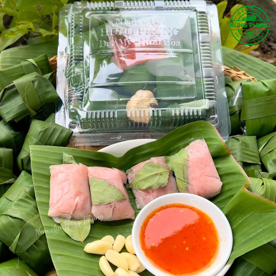 Combo 2 Hộp Nem chua Ninh Hoà - Đặc sản Nha Trang - Nem Chả Hùng Phụng