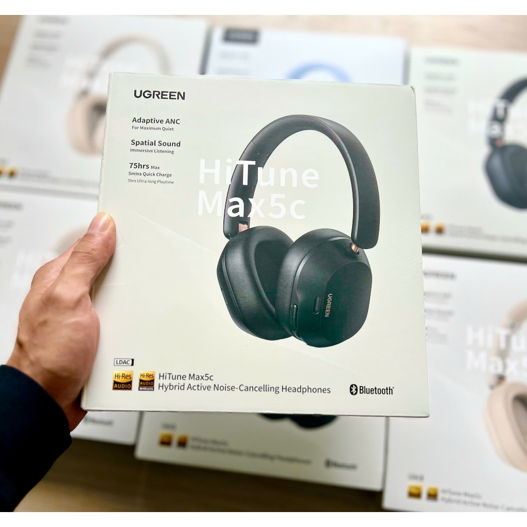 Tai Nghe Bluetooth Chụp Tai Ugreen Hitune Max 5C - HP203