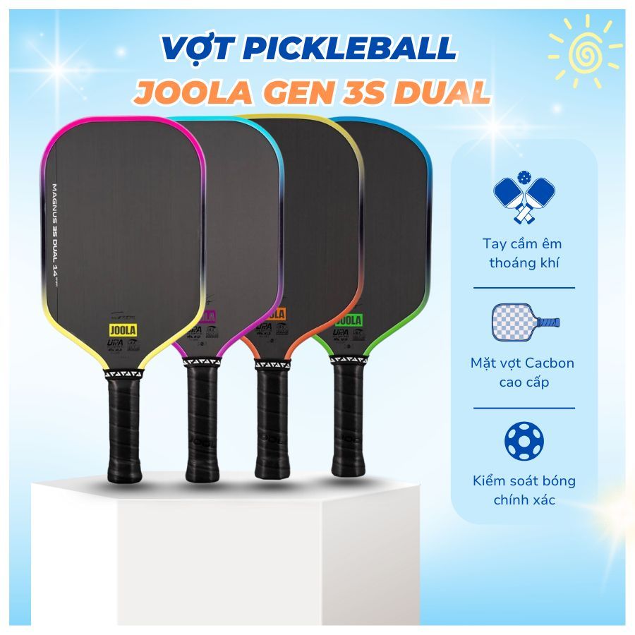 Vợt Pickleball Joola Gen 3S Dual Chính Hãng – Chuẩn Thi Đấu USAPA – Hiệu Suất Chuyên Nghiệp