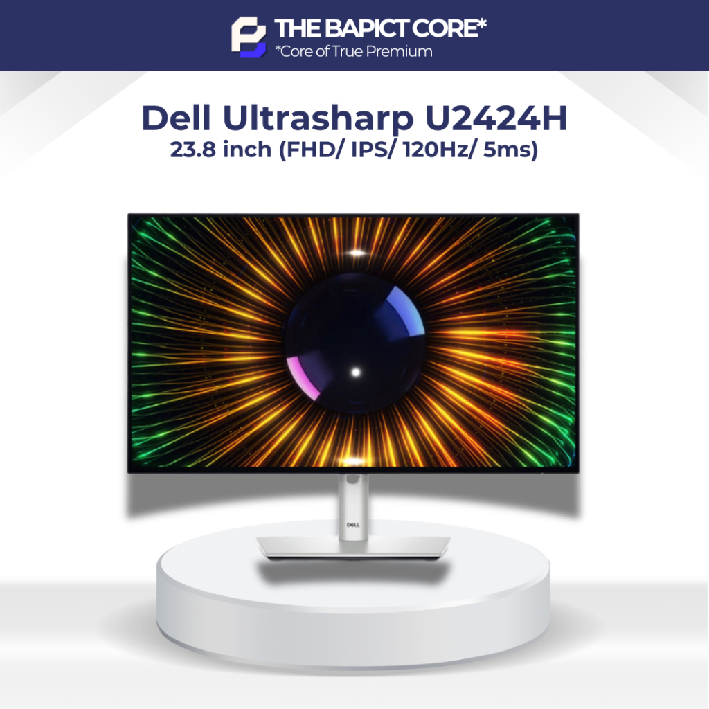 [HOẢ TỐC HCM] Màn Hình Dell Ultrasharp U2424H 23.8 inch (FHD/IPS/120Hz/5ms) - BH 3 năm