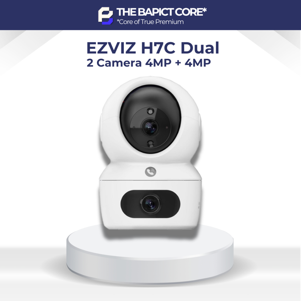 Camera IP Wifi EZVIZ H7C Dual - 2 Camera 4MP + 4MP Quay quét 360 Độ, Gọi Điện Hai Chiều - Hàng Chính