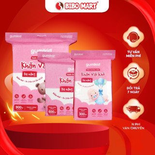  KHĂN VẢI KHÔ ĐA NĂNG DÀNH CHO MẸ VÀ BÉ GUMI 300 600  900g 
