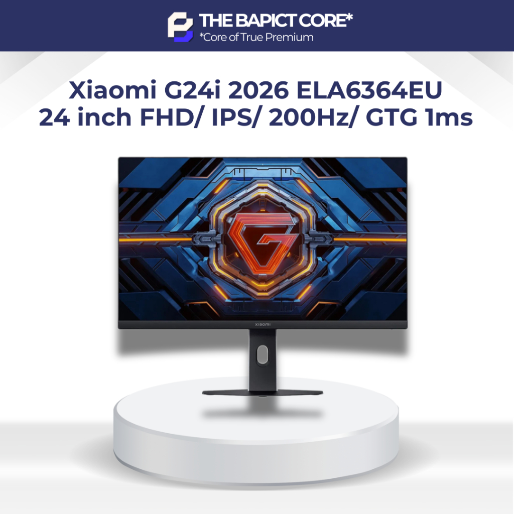 [HOẢ TỐC HCM] Màn hình Gaming Xiaomi G24i 2026 ELA6364EU - 24 inch FHD/ IPS/ 200Hz/ GTG 1ms - BH 2 n