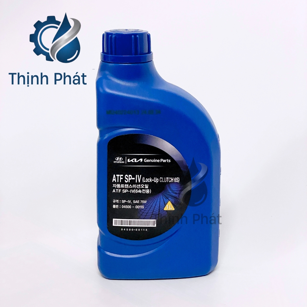 Dầu, nhớt hộp số tự động ATF SP4 (ATF SP-IV) Hyundai - KIA chai 1 lít nhập khẩu Hàn Quốc