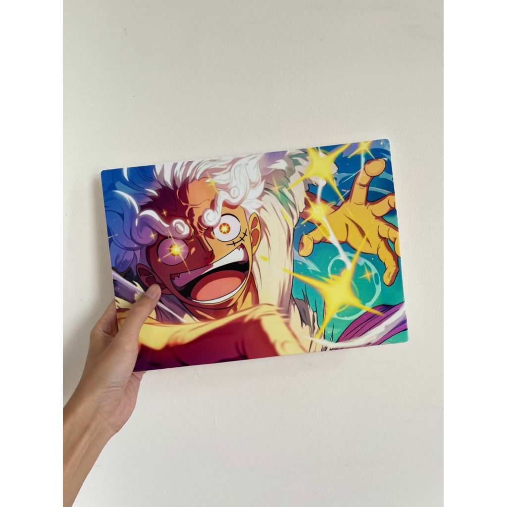 Poster Luffy Gear 5 - Ivory cán bóng cực nét chất lượng cao (A4)