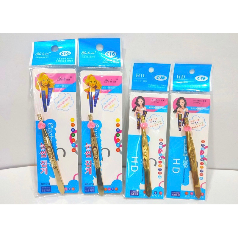 combo12 nhíp vàng loại tốt-Nhíp Nhổ Lông Tóc-nhíp nhổ lông mày