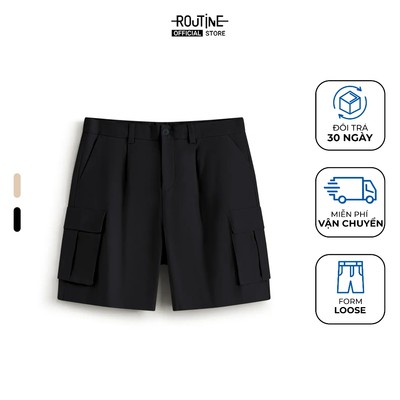Quần Short Cargo Nam Form Loose - Routine 10S25PSH009