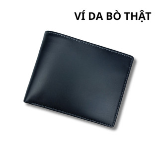  Ví da bò thật cao cấp,ví nam nhiều ngăn 6 ngăn thẻ 3 ngăn có khóa kéo lót da bền bỉ ví gập chống gãy from 