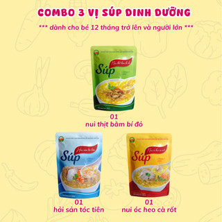 Combo 03 Gói Súp Dinh Dưỡng Cây Thị