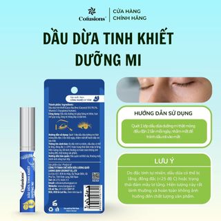 [NHÃN MỚI CFS] Dầu dừa Tinh Khiết Cofusions dưỡng mi 10ml
