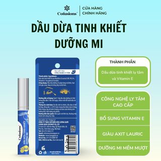 [NHÃN MỚI CFS] Dầu dừa Tinh Khiết Cofusions dưỡng mi 10ml