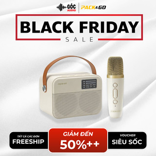 Bộ Loa Mic Karaoke Mini Bluetooth PACK&GO KSM01 - Góc Auido