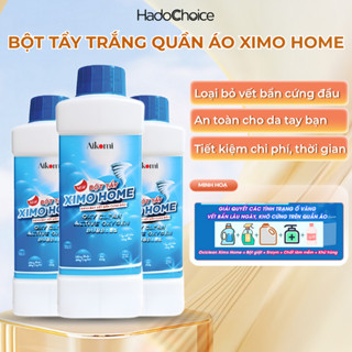  Bột tẩy trắng quần áo Ximo Home loại bỏ vết bẩn cứng đầu Tẩy mốc quần áo thuốc tẩy trắng quần áo 
