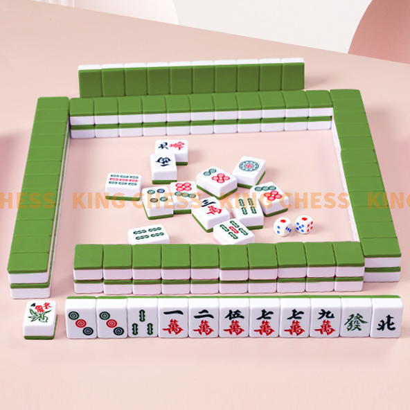 Đồ chơi mahjong giải trí cao cấp, mahjong cao cấp 144 Quân Size 24mm or 30mm.