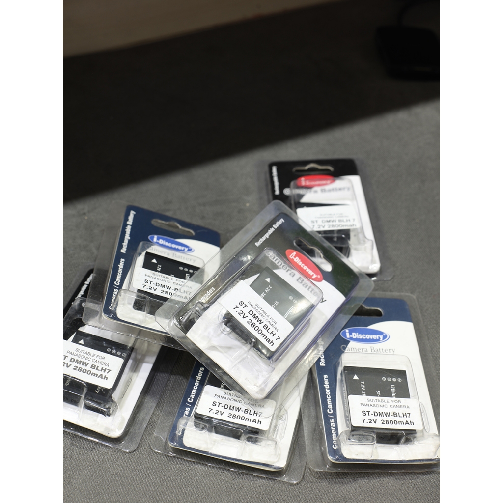 Pin i-Discovery DMW-BLH7 Cho Panasonic Lumix GM1 GM5 GF7 LX15...