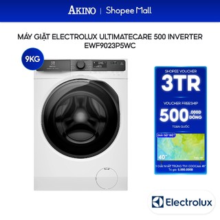  Máy giặt Lồng Ngang Electrolux UltimateCare 500 Inverter 9 kg EWF9023P5WC - Hàng Chính Hãng 