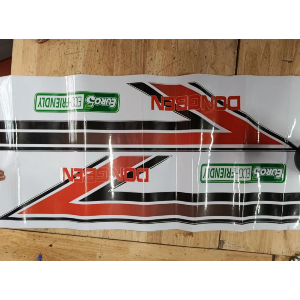 Tem dán xe tải Dong ben. Tem xe tải Dongben , euro4 , euro 4 xe dongben