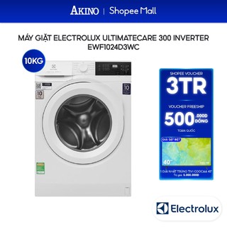 Máy giặt Electrolux UltimateCare 300 Inverter 10 kg EWF1024D3WC - Hàng Chính Hãng